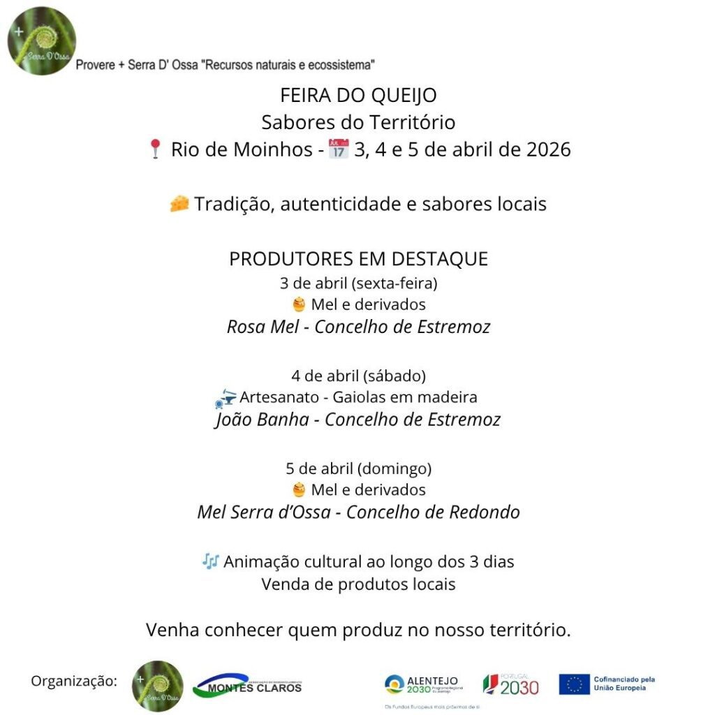 feira do queijo 2026 provere