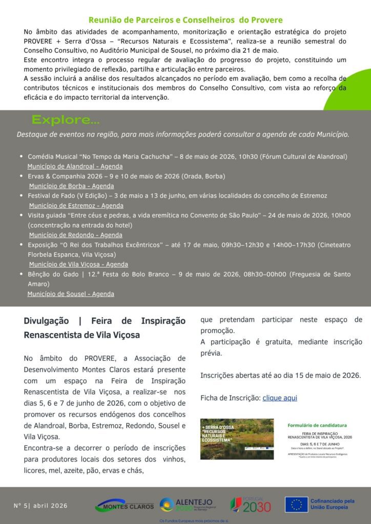 newsletter nº5 verso